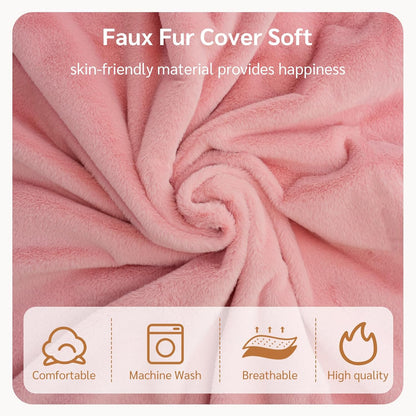MAXYOYO Bean Bag Bed, Folding Sofa Bed, Floor Mattress for Adults, Extra Thick 6-Way Folding Floor Sofa, Floor Sofa for Bedroom and Living Room, Pink, 100 x 240 cm