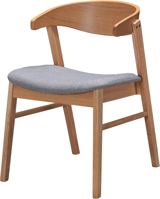 Selsey Panize Stoel, Engineered Wood, Natuurlijke Eiken, 50,5 cm Lengte