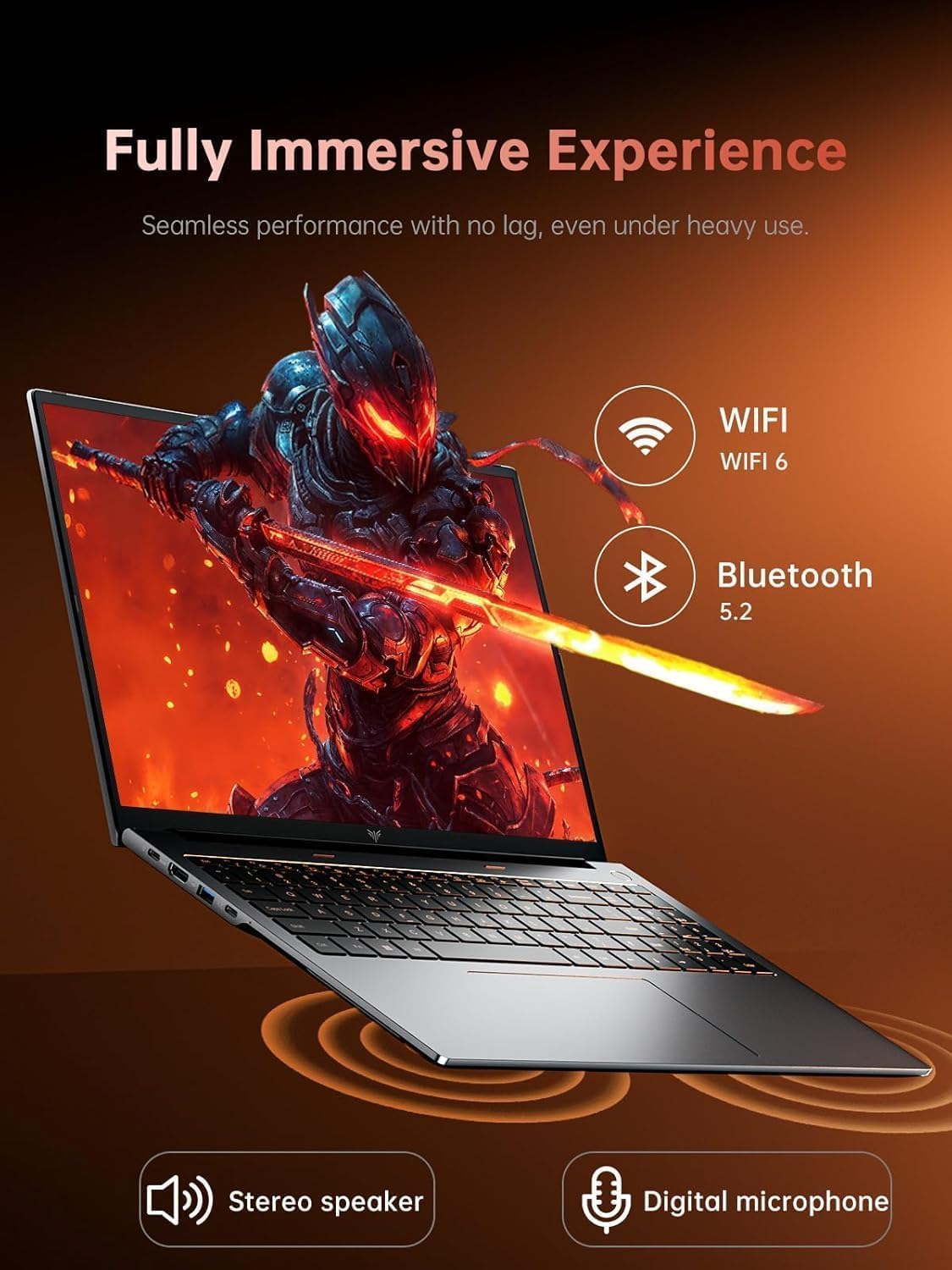 ACEMAGIC 2026 Ryzen 7 H255 Gaming Laptop, Up to 4.9 GHz, 16 GB RAM DDR5 4800 MHz, 512 GB SSD, 16 Inch 1200 FHD Display, Backlit Gaming Laptop, WiFi-6, Usb 3.2, Type C