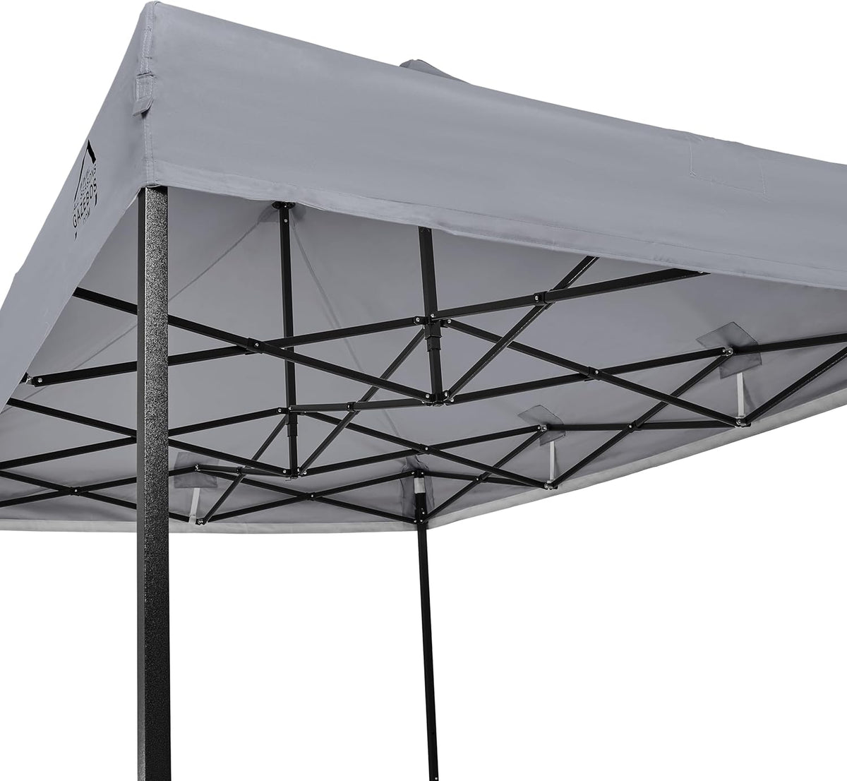 All Seasons Gazebos, 3 x 2 m, robuust, volledig waterdicht, premium pop-up tuinhuisje + draagtas en gewichten (metallic grijs)