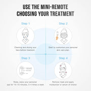 Lichttherapie - Rood Licht Therapie - LED-Therapie - LED-masker - Nabij-Infrarood Roodlicht - voor Gezicht - 3-Kleuren-LED -Verzorgingsapparaat - met Anti-aging - Rimpels - voor Alle Huidtypes - Wit