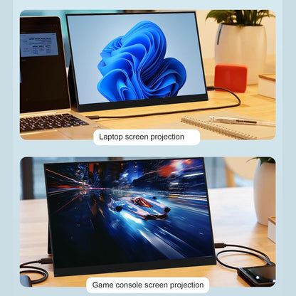 11 Inch Draagbare Monitor, FHD 2160x1440 USB C HDMI Computerscherm, HDR IPS Gamingmonitor met Dubbele Luidspreker en 3,5Mm Poort, Externe Monitor voor Laptop/pc/telefoon/tablets