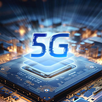 InHand Networks 5G Router Bliksemsnelle 5G & Wi-Fi 6 (AX3600), Dual SIM Ondersteuning, 2x 2.5GbE Poorten, Cloud-Managed,Built–in VPN, Internet voor Kantoor, Retail en RV