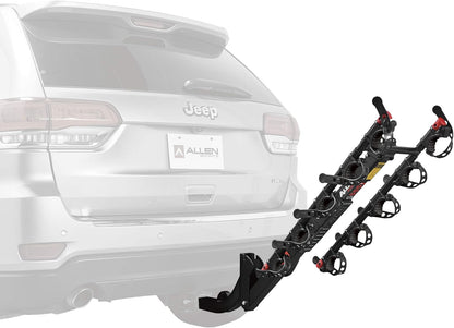 Allen Sports Premier Hitch gemonteerde 5-Bike Carrier, Model S555, zwart