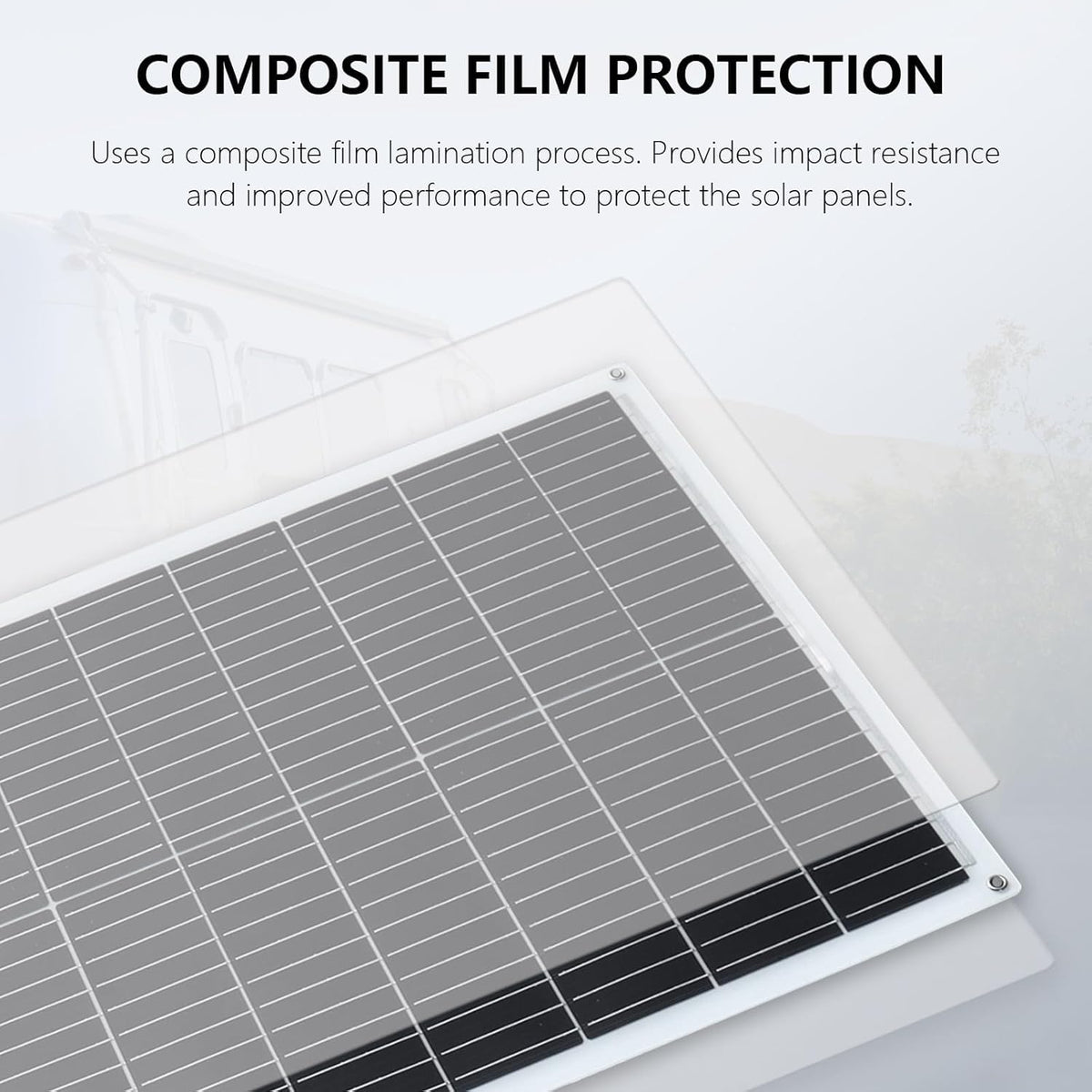 XINPUGUANG Zacht zonnepaneel, 100 W, 18 V, monokristallijn, flexibel zonnepaneel fotovoltaïsch (200 W NEW)