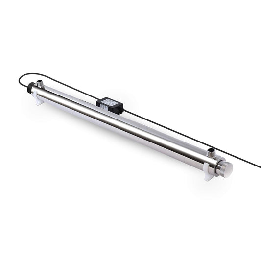UV-ontkiemingssysteem met UVC-licht, 55 watt, capaciteit 29 liter per minuut voor omgekeerde osmose en waterfilterinstallaties, UVC-ontkieming