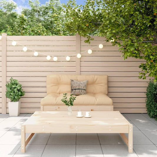 2-piece garden-lounge set balcony furniture lounge furniture outdoor garden lounge furniture set lounge set garden furniture solid pine - QUORE