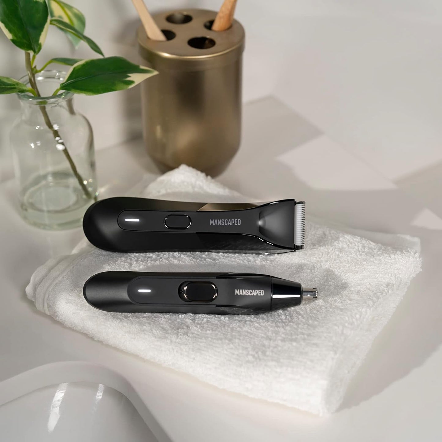 Lieshaartrimmer – Neus- en Oorhaartrimmer – Body Groomer – Elektrische Trimmer – Manuele Scheerapparaat – Waterdicht – Keramische Messen Met Huidbescherming