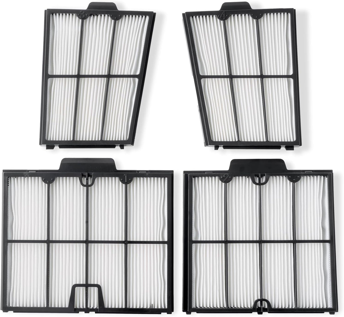 Dolphin Genuine Replacement Part — Ultra-Fine Filter Panels (4PK) — Part Number 9991467-ASSY