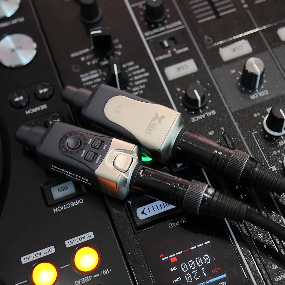XVIVE DUAL DRAADLOZE AUDIOSYSTEEM VOOR AUDIO - ZWART