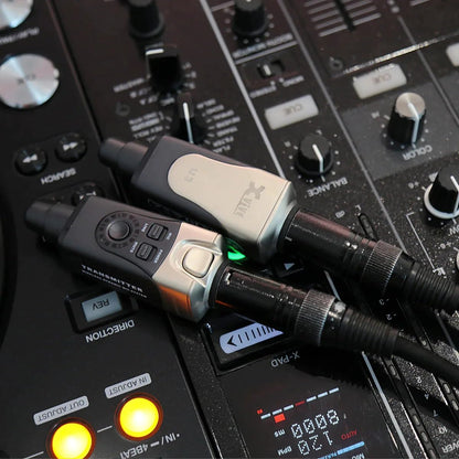 XVIVE DUAL DRAADLOZE AUDIOSYSTEEM VOOR AUDIO - ZWART