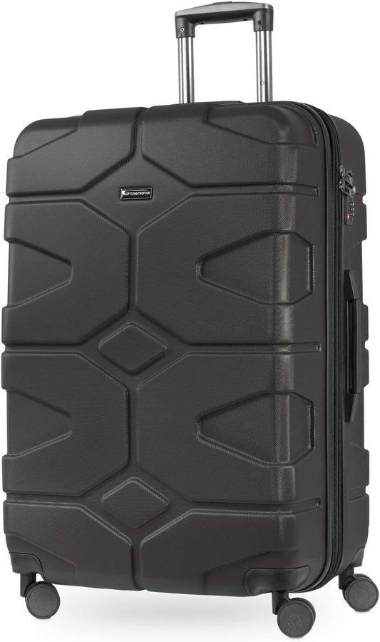 HAUPTSTADTKOFFER - X-Kölln - Hartschalen-Koffer Koffer Trolley Rollkoffer Reisekoffer, TSA, 76 cm, 120 Liter, Graphite