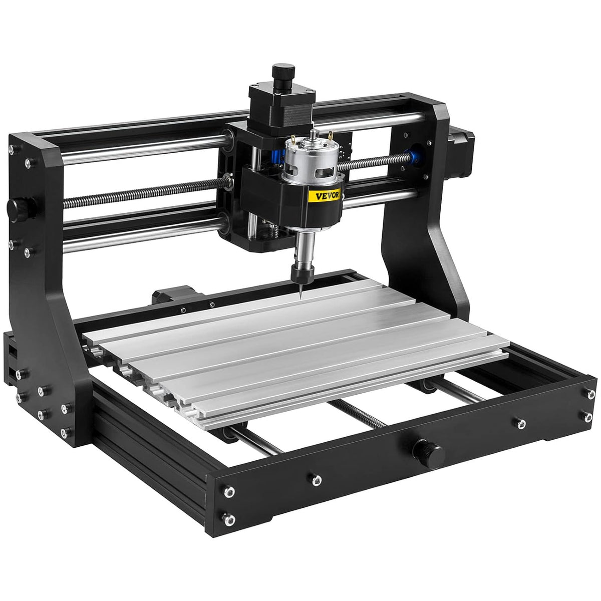 VEVOR 2500 mW CNC 3018 DIY graveermachine Pro 300x180x45mm graveermachine 3 assen mini lasergraveermachine met GRBL besturingskaart en offline controller