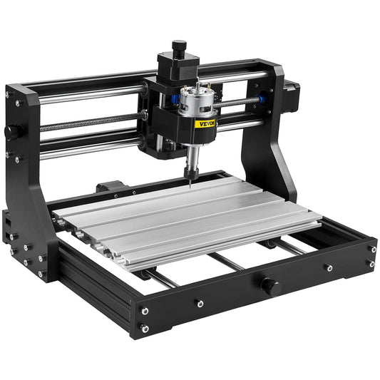 VEVOR 2500 mW CNC 3018 DIY graveermachine Pro 300x180x45mm graveermachine 3 assen mini lasergraveermachine met GRBL besturingskaart en offline controller