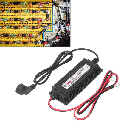 Lithiumbatterijlader – Batterijoplader – Acculader – LiFePO4 Lader – LiMn2O4 Oplader – Slimme LED-Display – Waterdichte IP65 Behuizing