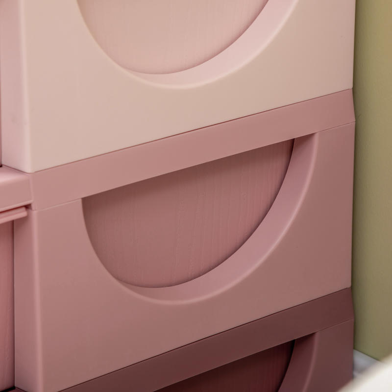 Opbergbox – Opbergdoos – Ladebak – Organizer – Sortimentsdoos – 3 Lades – Lichtgewicht Polypropyleen – Compact Roze Design