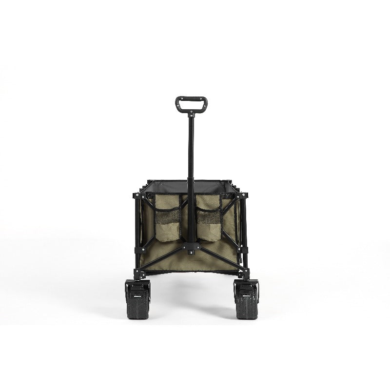 Inklapbare Transportwagen – Vouwkar – Tuinkar – Strandwagen – Laadwagen – 300 Liter Inhoud – Zware Last Tot 99,79 KG