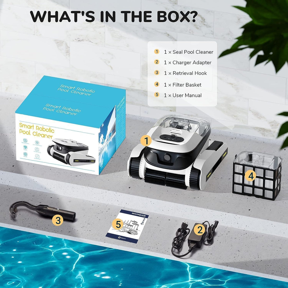 <font dir="auto" style="vertical-align: inherit;"><font dir="auto" style="vertical-align: inherit;">        BIGBIG WON Pool Robot, Pool Robot, Floor and Wall for Above Ground Pool/Outdoor Pool up to 200 ㎡, Three Models, Pool Robot Battery for Floor, Water