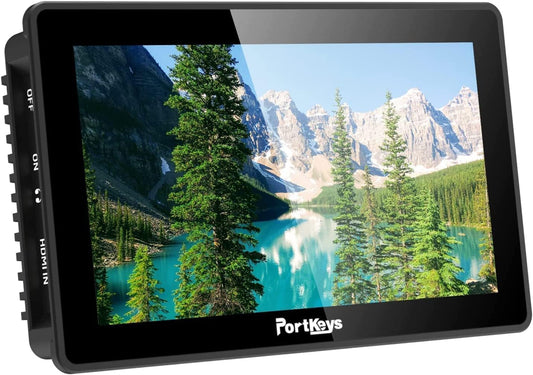 Portkeys BM5 III 5,5 inch camera monitor 2200 Nit HDMI/3G-SDI camerabediening compatibel met RED, BMPCC, Sony, Canon, Z CAM, Tilta Touch Focus Field Monitor