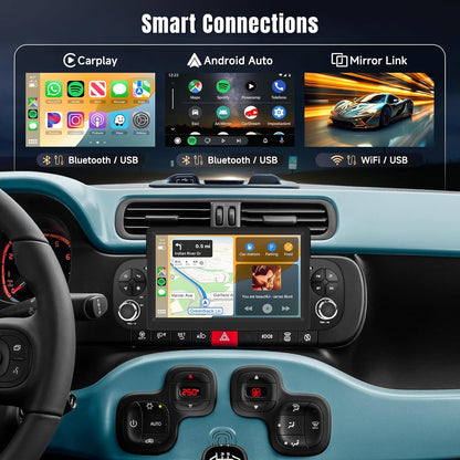 Autoradio – Auto Radio – Car Stereo – Multimedia Speler – Navigatiesysteem – Android 13 Systeem – 7 Inch Touchscreen