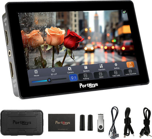 Cameramonitor – Veldmonitor – Videomonitor – Scherm Voor Camera – 5,5 Inch Touchscreen – 2000 Nit Helderheid