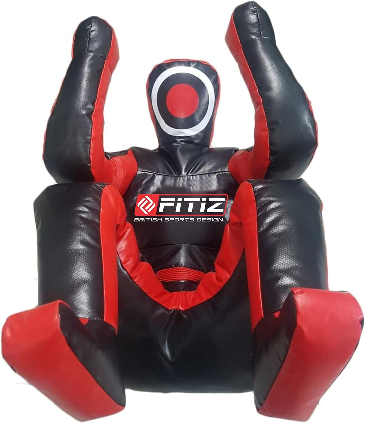 MMA Grappling Dummy Judo Bokszak Dummy BJJ Worstelen Dummy Zittende Positie Braziliaanse JIU Jitsu Inzending Zelfverdediging Training Vinyl Multicolor Kies Dummy 170cm ONGEVULD