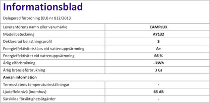CAMPLUX 5 Liter Gas Boiler met Verstelbare Handgreep, Butaan (28-30mbar)/ Propaan (37 mbar), voor Buitendouche/Camping, AY132N