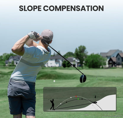 MiLESEEY Oplaadbare Golf Range Finder met Helling Schakelaar, Magnetische Range Finder Golf 1100Yds Vlag Lock Trilling, ±0.55Yds Nauwkeurigheid, Toernooi Legal Golf Afstandsmeters