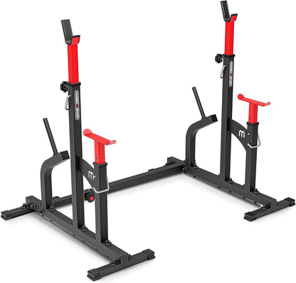 Marbo Sport Combination Stand with Multifunctional Fuse Weight Rack Height Adjustable Dumbbell Stand Adjustable for Gym Dumbbell Rack Squat Rack MS-S104 Two Variants - QUORE