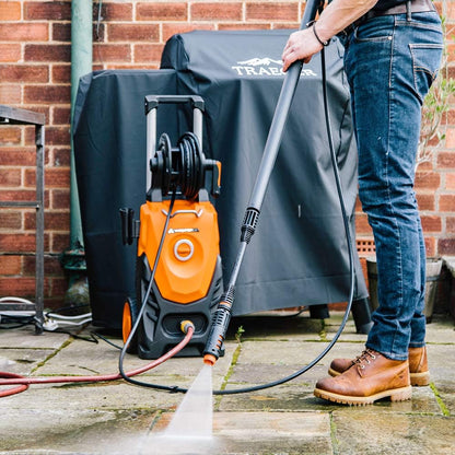 Hogedrukreiniger – Stoomschoonmaker – Waterstraler – Terrassreiniger – Autowasser – 2000 Watt Motor – 150 Bar Werkdruk
