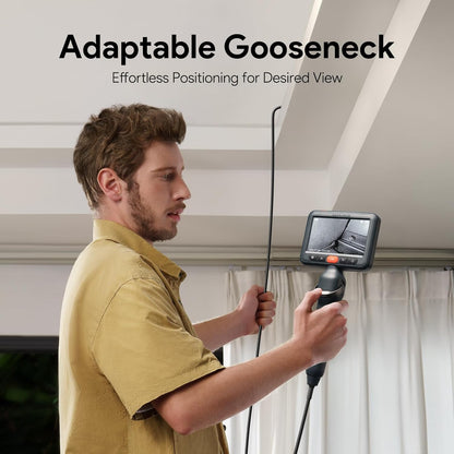 Industriële endoscoopcamera, IPS, 5 inch, 1080p, inspectiecamera