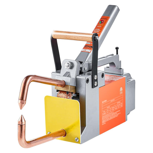 VEVOR Draagbare puntlasmachine, dikte 1/8 inch, puntlasmachine, 8 kVA ingangscapaciteit, lasmachine voor koolstofstaalplaat, roestvrij staal, aluminiumplaat
