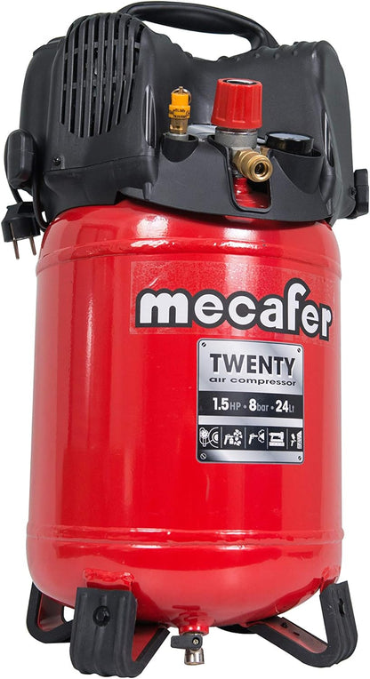 Compressor – Luchtcompressor – Aircompressor – Drukcompressor – Draagbare Compressor – 24 Liter Reservoir – 1,5 PK Motor