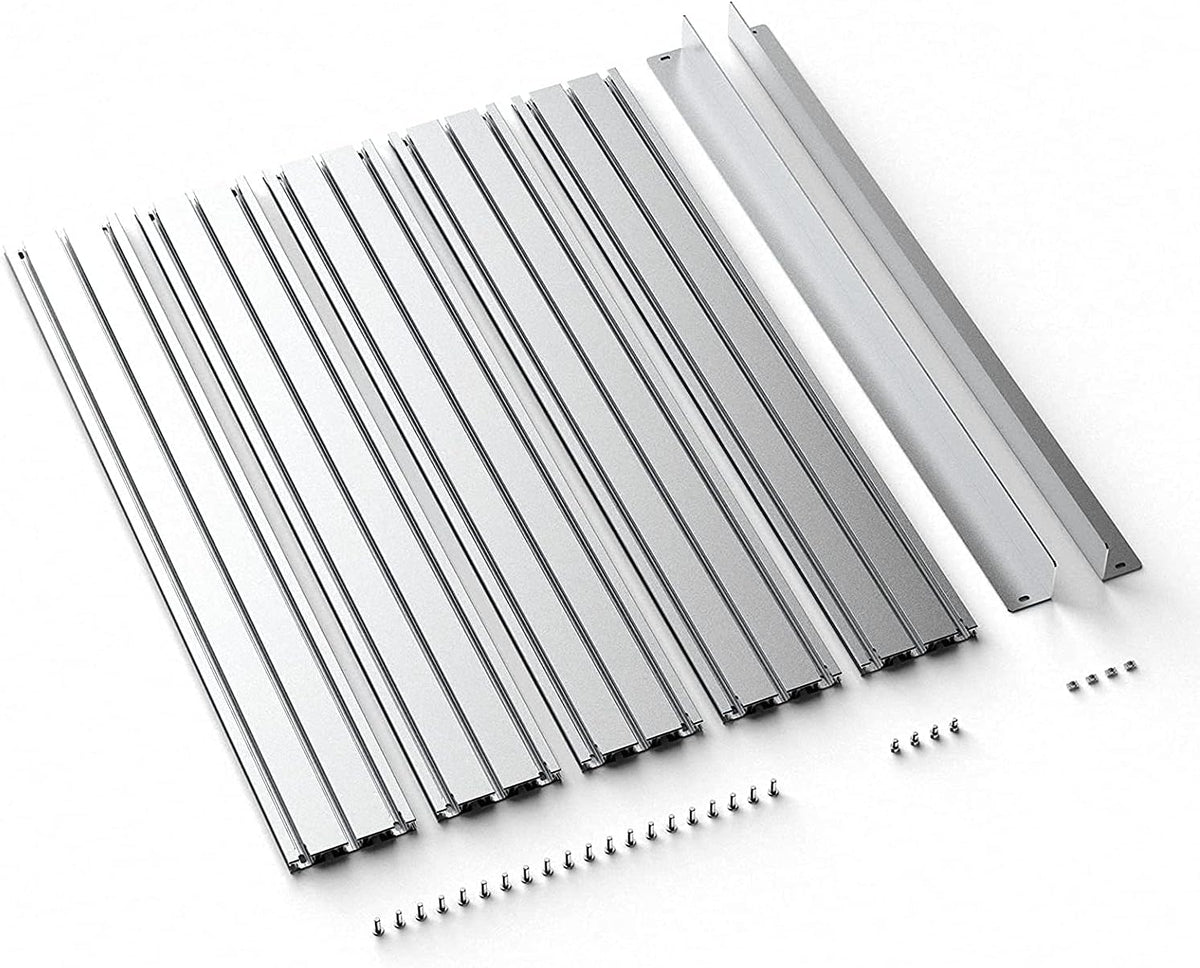 Genmitsu T-sleuftafel 6060 verlengingsaluminium spoilboard voor CNC-routermachine PROVerXL 4030 XY-as uitbreidingsset, 840 x 600 x 15 mm (33,1 x 23,6 x 0,6 inch)