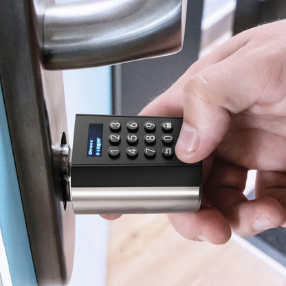 WELOCK PCB41 Elektronische deurcilinder, huisdeur met cijfercode, RFID-kaart, app, wifi, deurslot, code, verbinding voor 50-100 mm deur, IP65, eenvoudige installatie