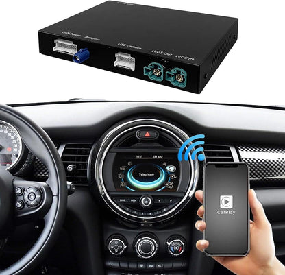 Carplay Draadloze Adapter – Android Auto Interface – MirrorLink Module – Multimedia Decoder – BMW NBT 5/6/7 Serie 2012-2016 – Stuurwielbediening – Ondersteuning Achteruitrijcamera