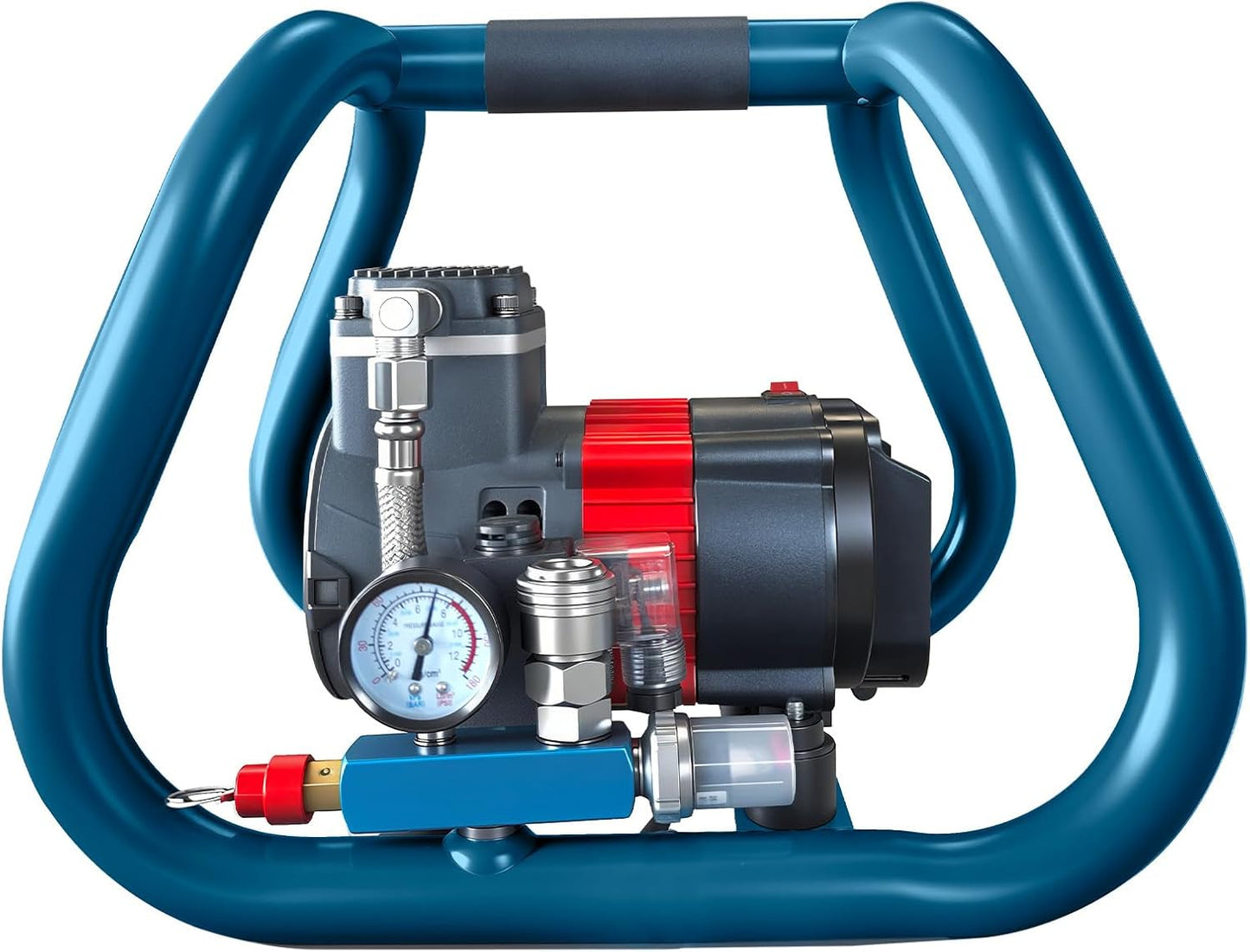 Accucompressor – Persluchtcompressor – Luchtcompressor – Kleine Compressor – Draagbare Compressor – 8 Bar Werkdruk – 3 Liter Capaciteit