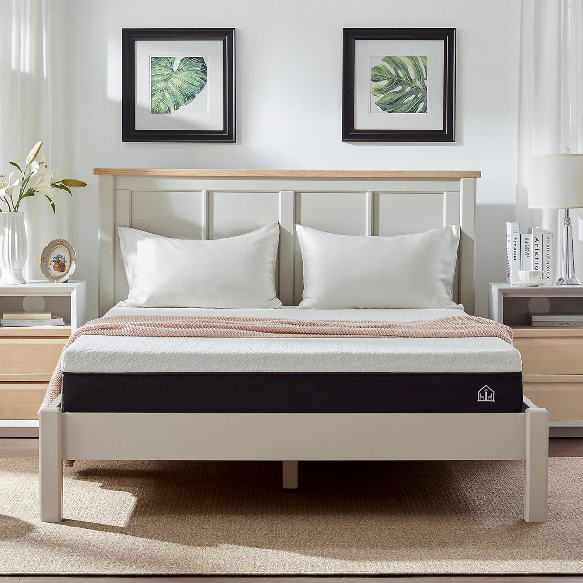 Traagschuim Matras – Memory Foam Matras – Slaapschuim – Eenpersoonsmatras – Gel Matras – 90 x 200 cm – Verkoelende Gellaag – Drukontlasting & Bewegingsisolatie