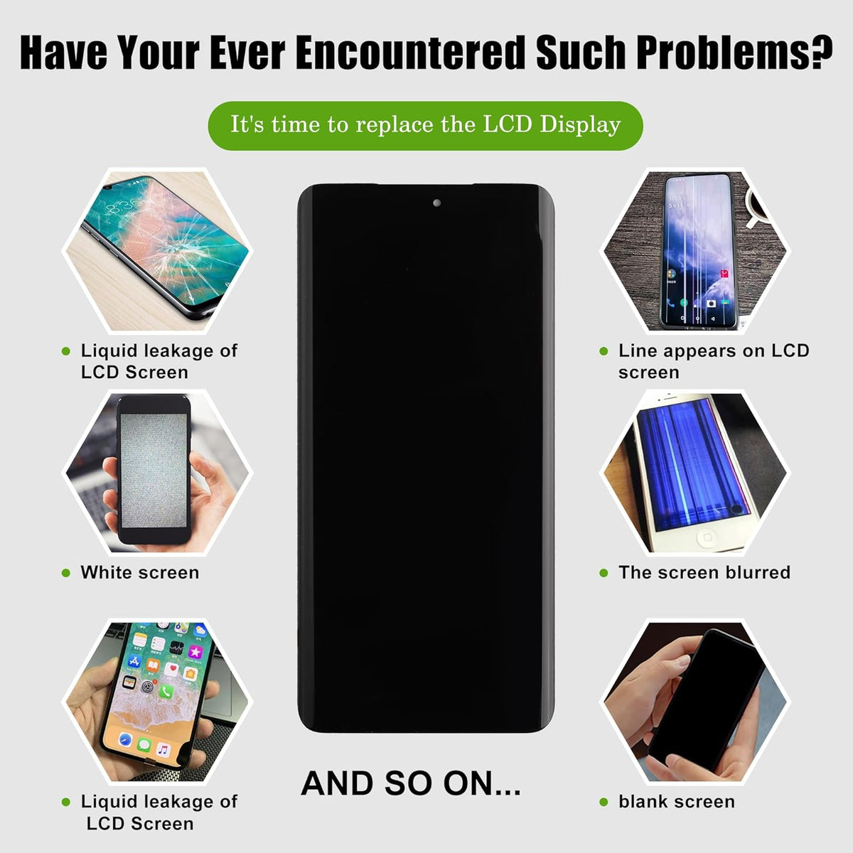 Digitale displayvervanging compatibel met Honor Magic 7 Lite 5G (zwart zonder frame) LCD-display, touchscreen, digitizer, montage met reparatiegereedschap