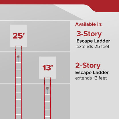 Kidde KL3S Noodladder, 3 etages, 7,6 m.