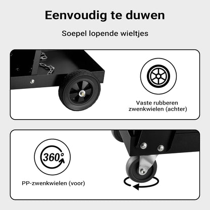 Laswagen Met 4 Schuifladen – Laskar – Werkplaatswagen – Laswagen Voor Lasapparatuur – Wagen Voor Lasmachine En Onderdelen – Staal – 100 Kg Draagvermogen