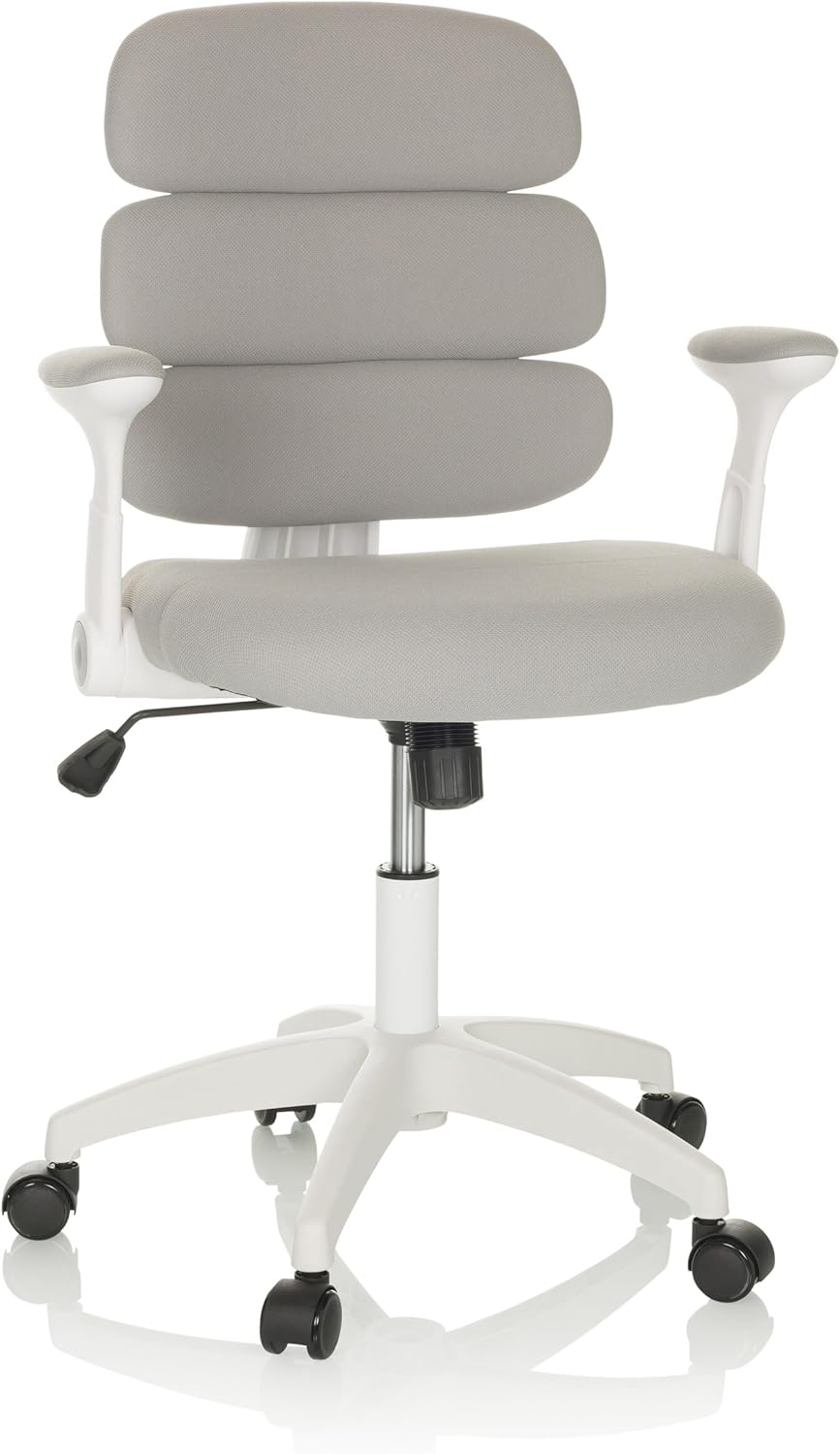 hjh OFFICE Kinder bureaustoel KID ERGOLINO W Stof Grijs