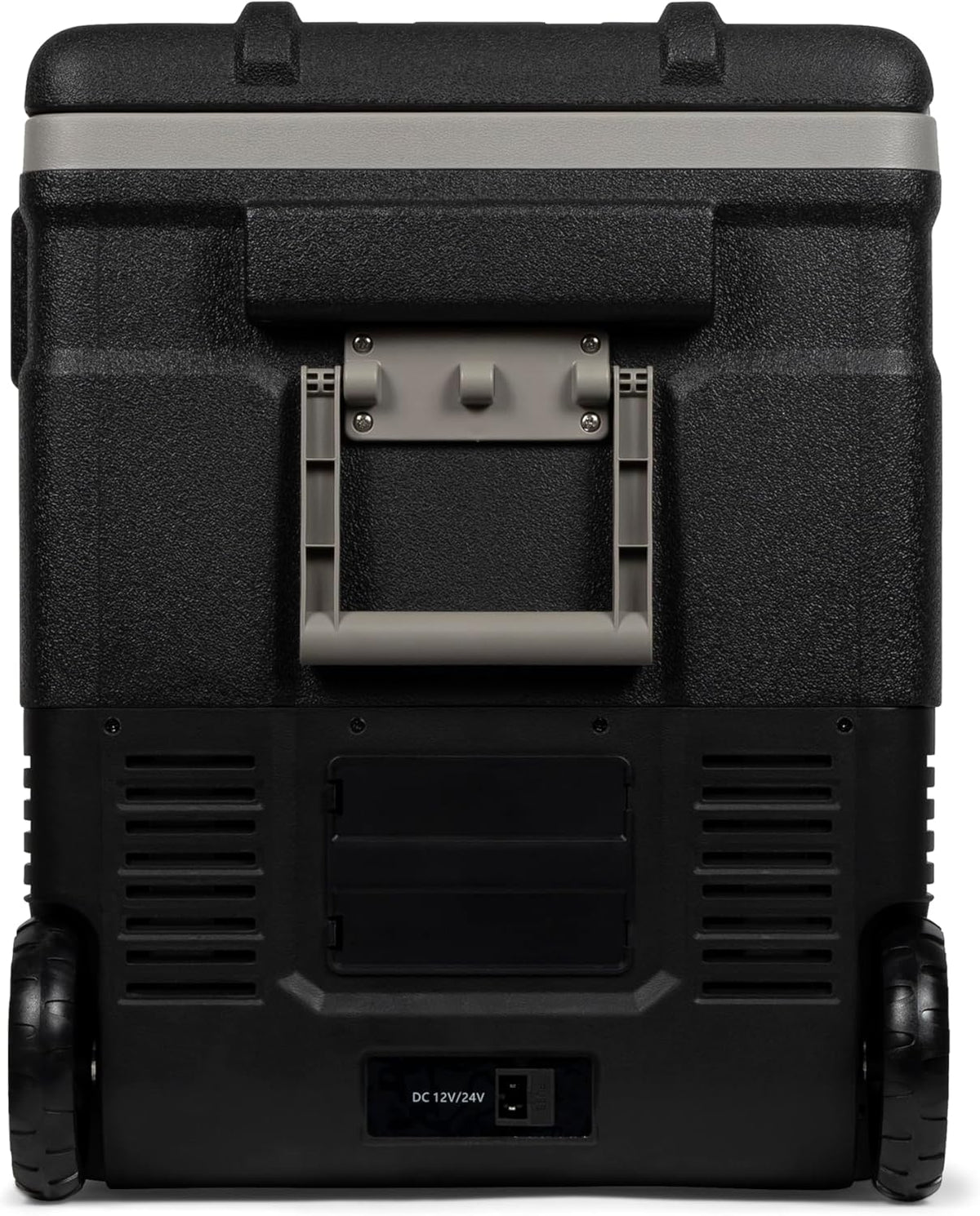 Steamy-E Single Zone 55 Roller, Elektrische Compressor Koelbox op Wielen, 55 Liter, Zwart, 12V/230V, voor vriezen en koelen van -20 tot +20, ideaal voor op de camping