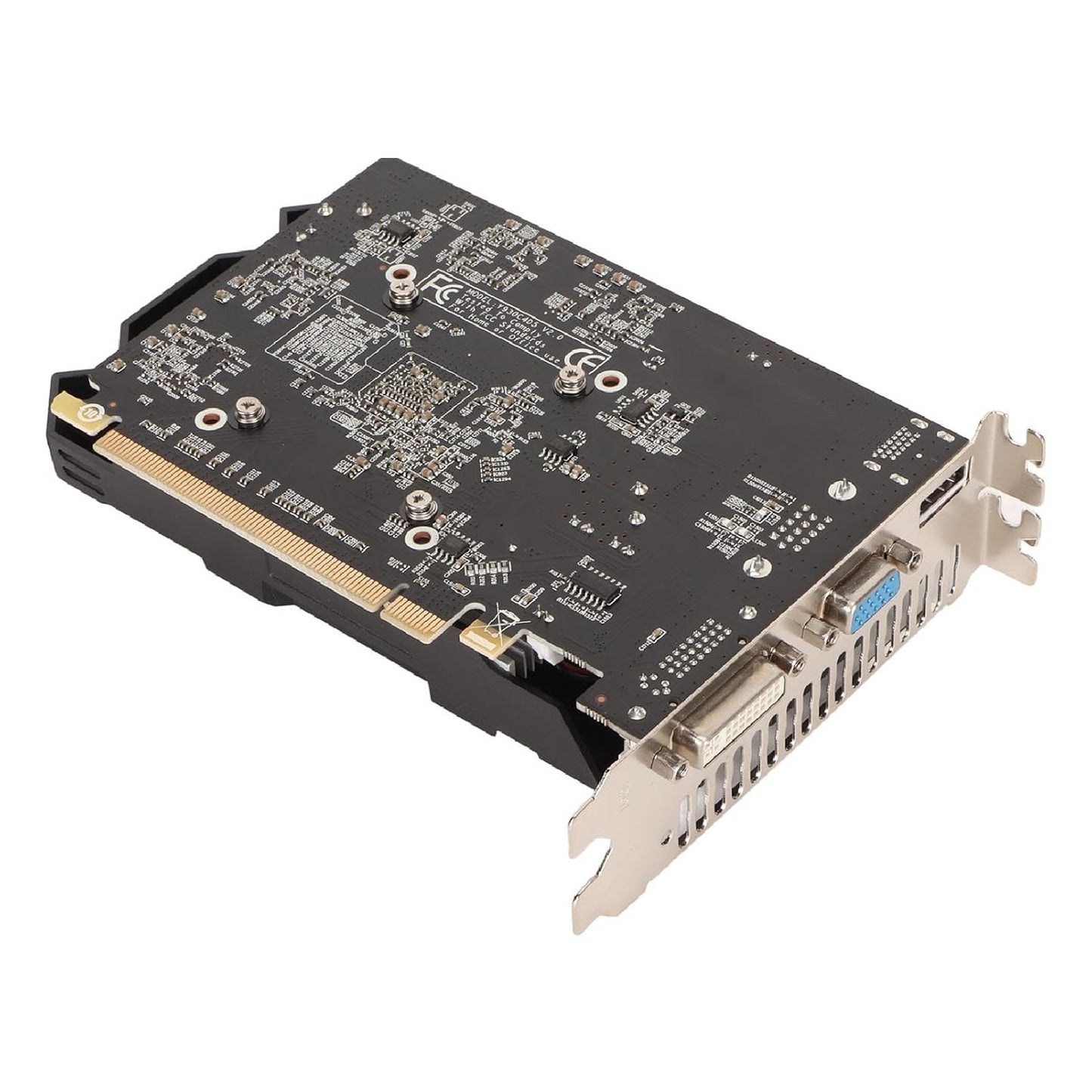 HD7670 4GB Grafische Kaart, DDR5, 128bit, PCI Express 2.0 16X, 650/1800MHz, 2560x1600, Desktop Pc-gamingvideokaart met HDMI-, DVI- en VGA-poorten (HD7670 4 GB DDR5)