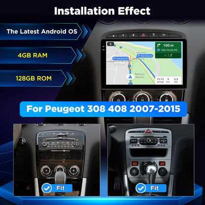 Android Autoradio – Auto Multimedia Systeem – Navigatiesysteem – Touchscreen Radio – Aftermarket Headunit – 9 Inch HD Scherm – Wireless CarPlay & Android Auto