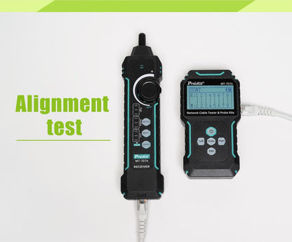 Netwerk kabeltester met sonde – Kabeltester – Netwerktester – LAN tester – Kabeltracer – Analoge en Digitale Modus – PoE en NCV Functie