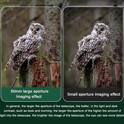 25-75X60ED monoculaire hoge vergroting HD glinsterend nachtzicht professionele kwaliteit foto maan en vogels kijken kijker richtkijker