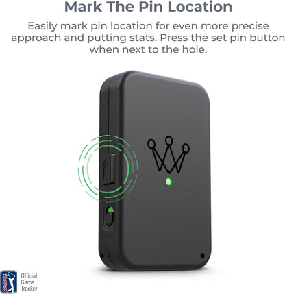Arccos Link Pro Wearable: volg automatisch je golfspel zonder je telefoon, compatibel met Arccos Smart Sensors & Arccos Smart Grips