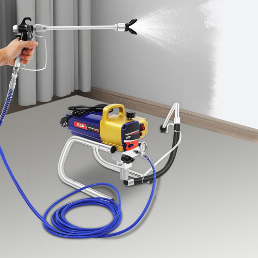 Verfspuit – Verfpistool – Airless Verfspuit – Elektrisch Verfspuitpistool – Hogedruk Verfspuit – 1500W Motor – 8 Meter Hogedrukslang