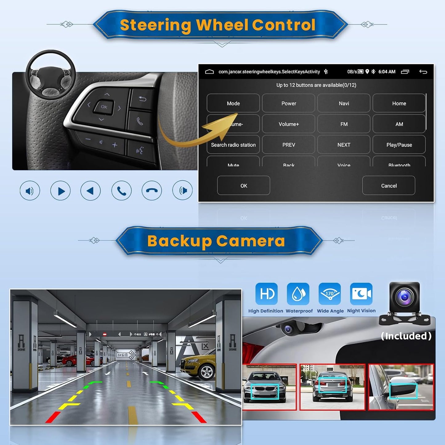 Autoradio Peugeot 207 – Stereo – Multimedia Speler – Navigatiesysteem – Auto Headunit – Android 13 Systeem – 9 Inch Touchscreen – Draadloze CarPlay & Android Auto